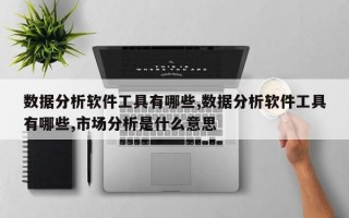 数据分析软件工具有哪些,数据分析软件工具有哪些,市场分析是什么意思