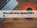 青岛seo培训,青岛seo整站优化哪家专业