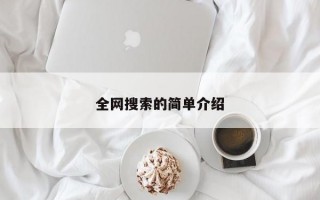 全网搜索的简单介绍