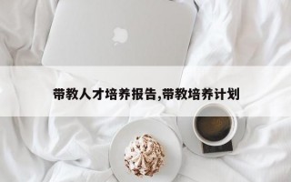 带教人才培养报告,带教培养计划
