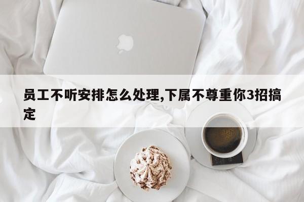 员工不听安排怎么处理,下属不尊重你3招搞定-第1张图片